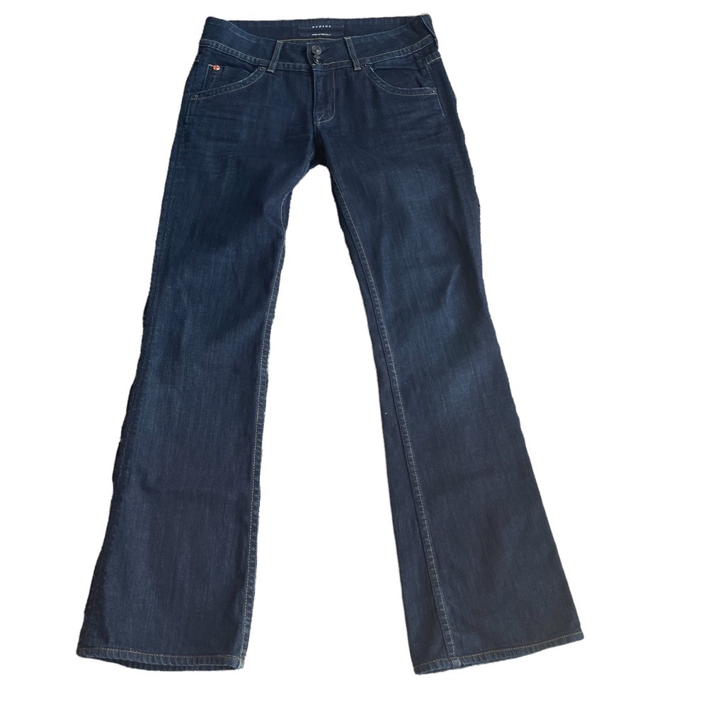 Hudson Mid Rise Flap Pocket Flare Jens Size : 27